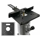 Универсальная алюминиевая вставная пластина для фрезерного стола RT0700C, откидная доска для деревообрабатывающих станков, фрезерного стола