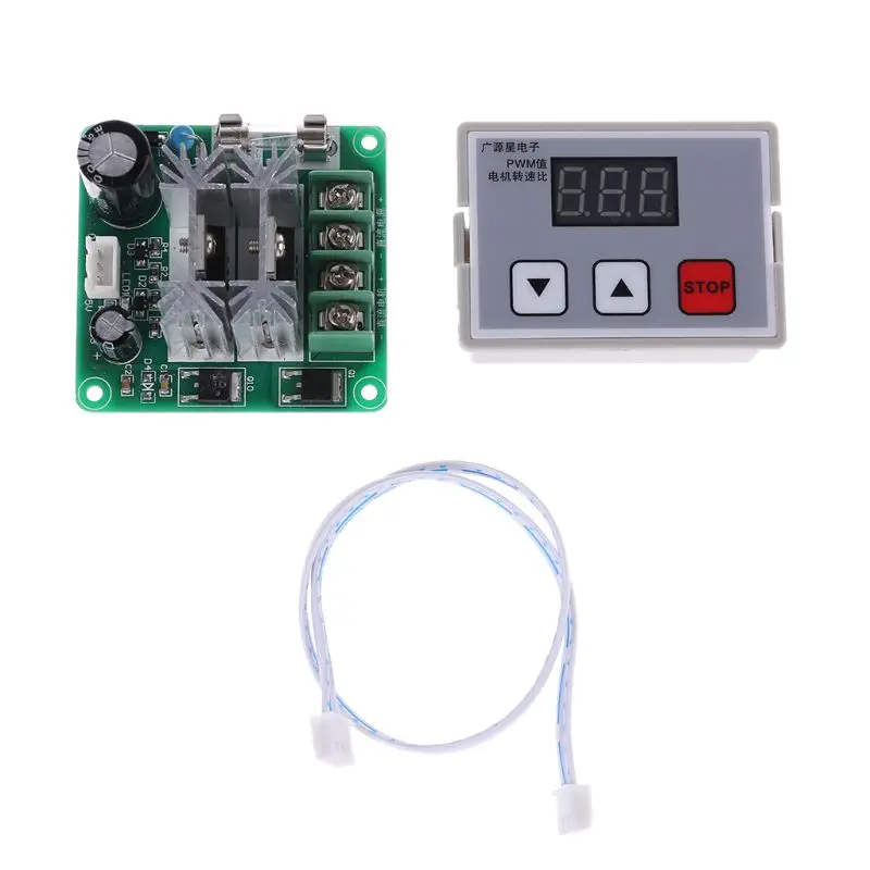 

X37E DC 12V 24V 10A PWM Motor Speed Controller Regulator Digital Speed Control Switch