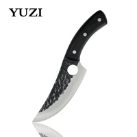 handmade forged kitchen chef knife high carbon stainless steel boning knife meat butcher knife sharp cutter knife