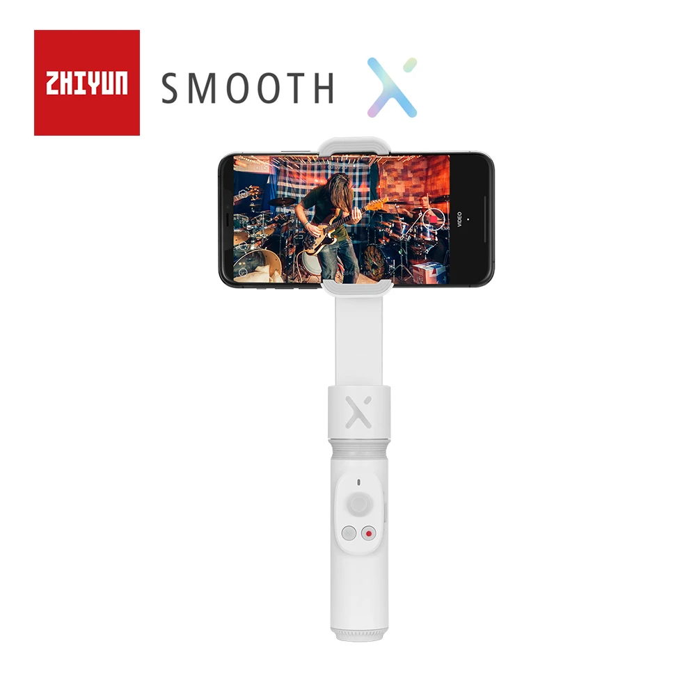 Zhiyun Smooth X смартфон карданный Ручной Карманный стабилизатор Sefie Stick для iPhone11Pro/Max
