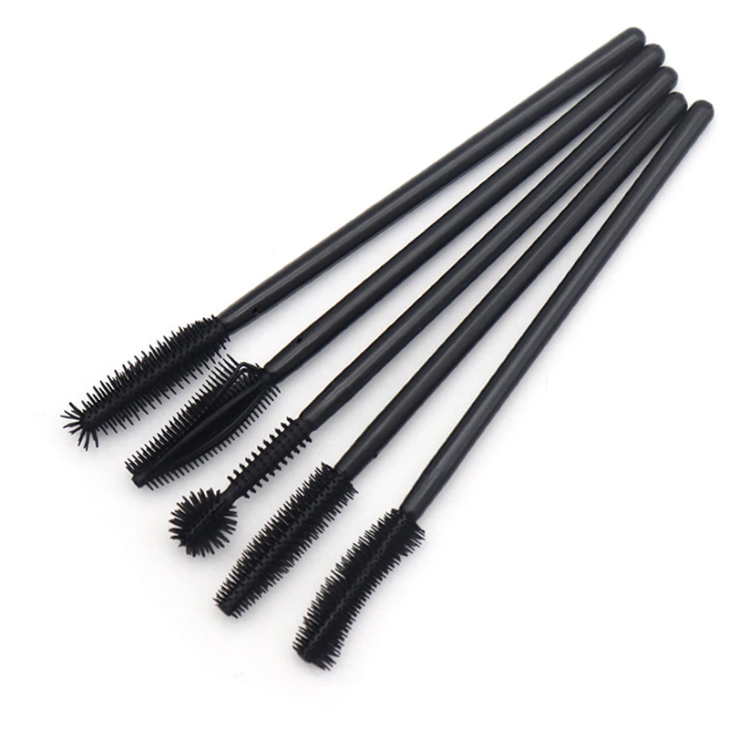 

50 шт., одноразовые Силиконовые кисти для ресниц