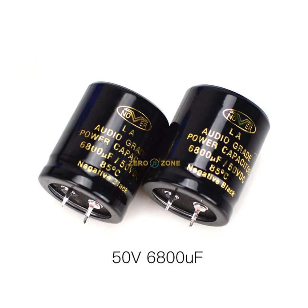 2 шт. фирменный электролитический конденсатор 6800 мкФ 50V 30mm x 35mm HIFI Hi-Fi Fever Golding |