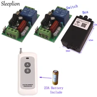 sleeplion 220v 110v switch with remote control relay universal remote control switch module 110v wireless switches 315m433mhz