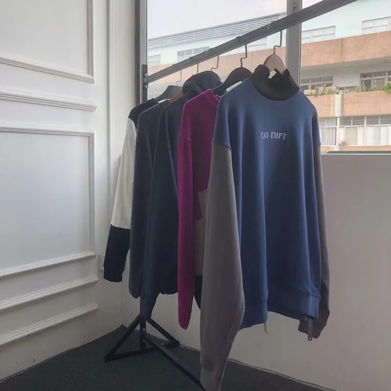Мужская и Женская водолазка CAV EMPT C.E повседневные толстовки с капюшоном