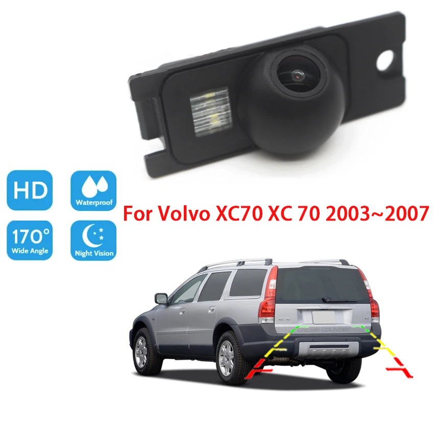 Для Volvo XC70 XC 70 2003 2004 2005 2006 2007 CCD Full HD Ночное видение автомобиля зеркало заднего вида
