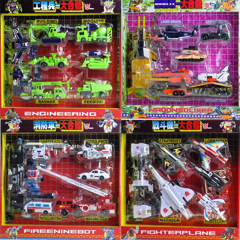 Модель самолета для автомобиля трансформатор G1 девастатор Defensor Bruticus Superion