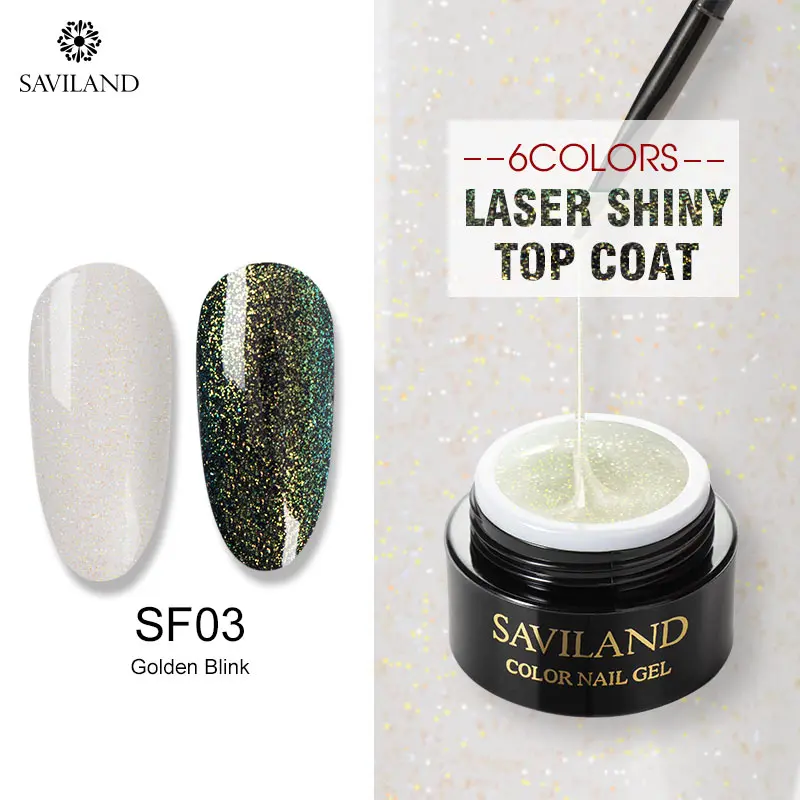 6ml SF03 Saviland 30 мл УФ быстросохнущее резиновое Базовое покрытие верхнее покрытие лак стойкий не Чистый Блестящий гель лак для ногтей праймер для дизайна ногтей - Цвет: 6ml SF03