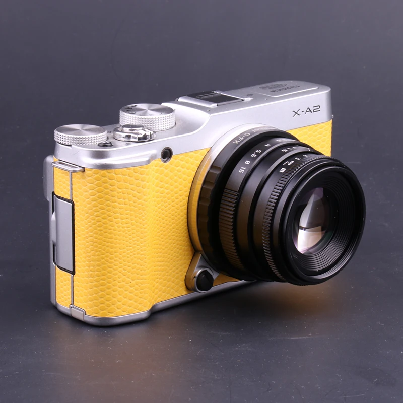 Объектив Mini 35 мм f/1 6 APS-C CCTV + переходное кольцо 2 макрокольца для Fujifilm X Mount Mirroless Camera