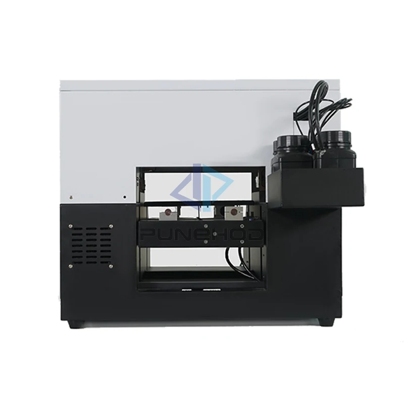 

punehod new design 6 colors cmyk+ww a4 size high speed digital injet uv flatbed printer for cell phone case printing machine