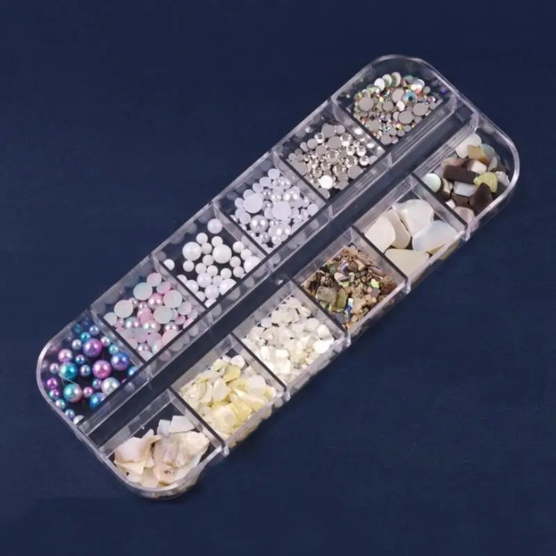 Оболочка хлопья металлические заклепки для дизайна ногтей крафт Декор DIY сушеный