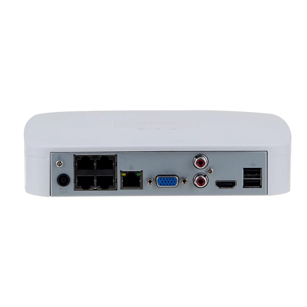 Dahua 4 к PoE NVR 4CH NVR4104 P 4KS2 8CH NVR4108 8P с 4/8CH H.265 CCTV видео Регистраторы Поддержка 2 SDK