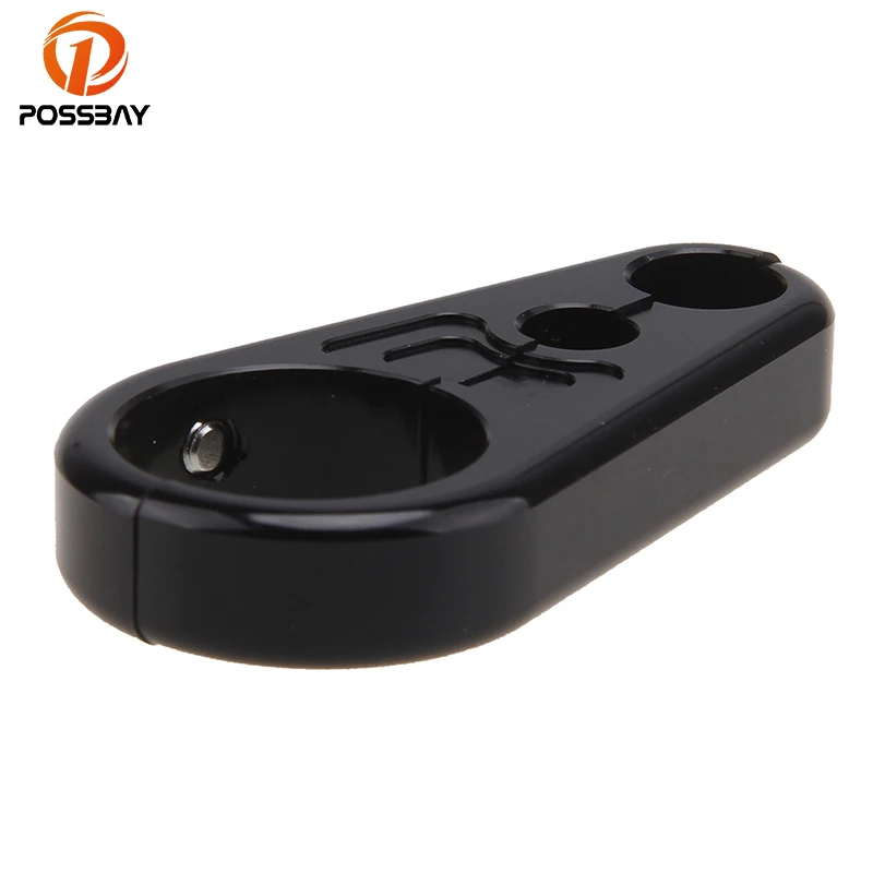 POSSBAY 1 &quotCNC алюминиевый держатель для Руля Мотоцикла трос сцепления тормозной