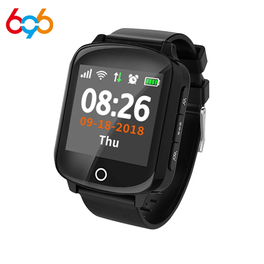 696 D200 gps умные часы с WiFi LBS позиционирование анти потерянный сердечный ритм