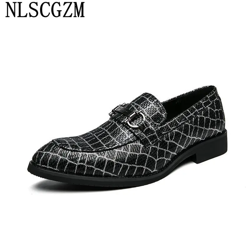 

Elegant Wedding Shoes Men Formal Mens Loafers Shoes Luxury Dress Shoes for Men 2023 кожаные ботинки мужкие Calçados Chaussures