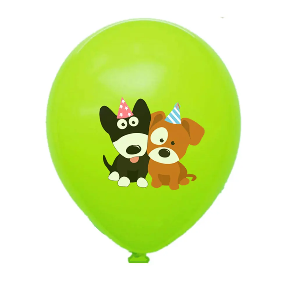 

12inch Pet Dog Latex Balloons Helium Air Ball Baby Shower Happy Birthday Decorations Anniversaire Wedding Ballons Party Supplies