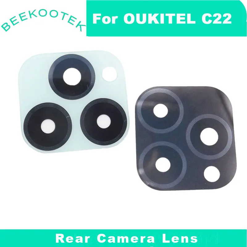 

New Original OUKITEL C22 Back Camera Lens Rear Camera Lens Glass Replacement Accessories For OUKITEL C22 5.86 Inch Smartphone