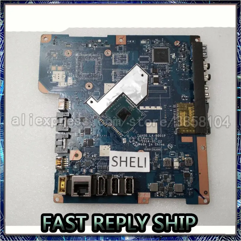 Материнская плата SHELI для Lenovo C260 все в одном с ЦПУ J2900 LA B001P 90007086|Материнские платы|