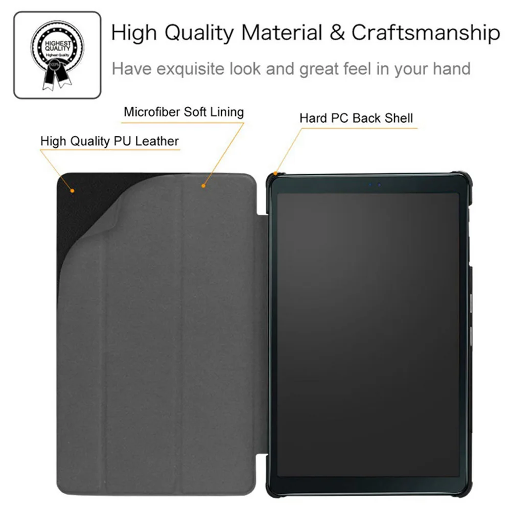 Магнитный чехол Tab A 8 T290 из искусственной кожи для Samsung Galaxy 0 SM-T290 T295 T297 &quot Новый