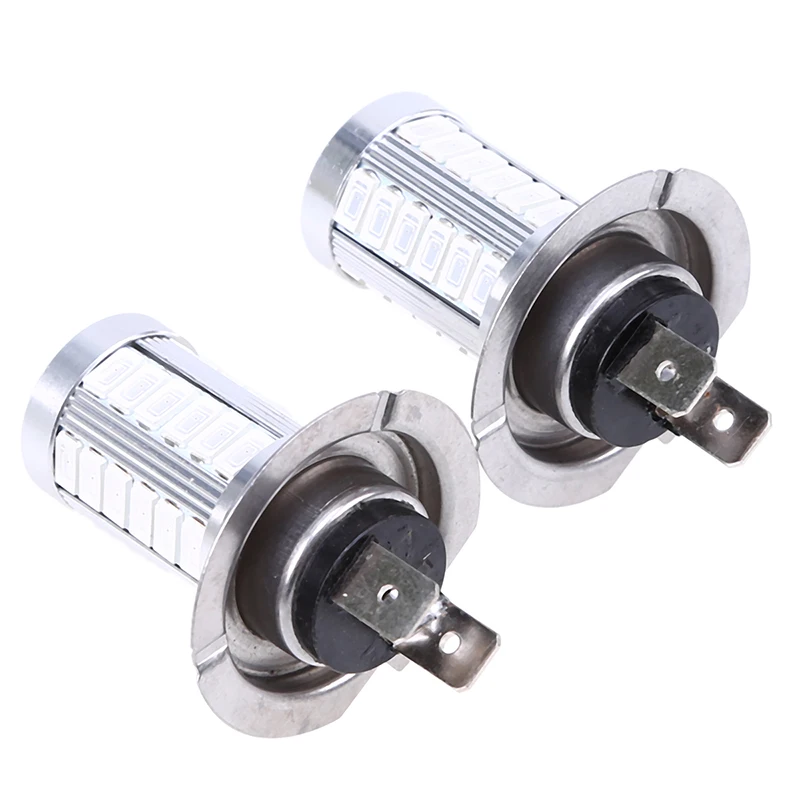 Posbay 6000K T20/T25/9005/9006/1156/1157/H4/H7/H10/H11 противотуманный светильник 33SMD 5730 головной