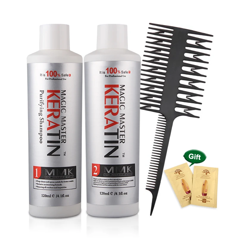 Набор волшебных средств для выпрямления и упругости волос 120 мл волшебный мастер