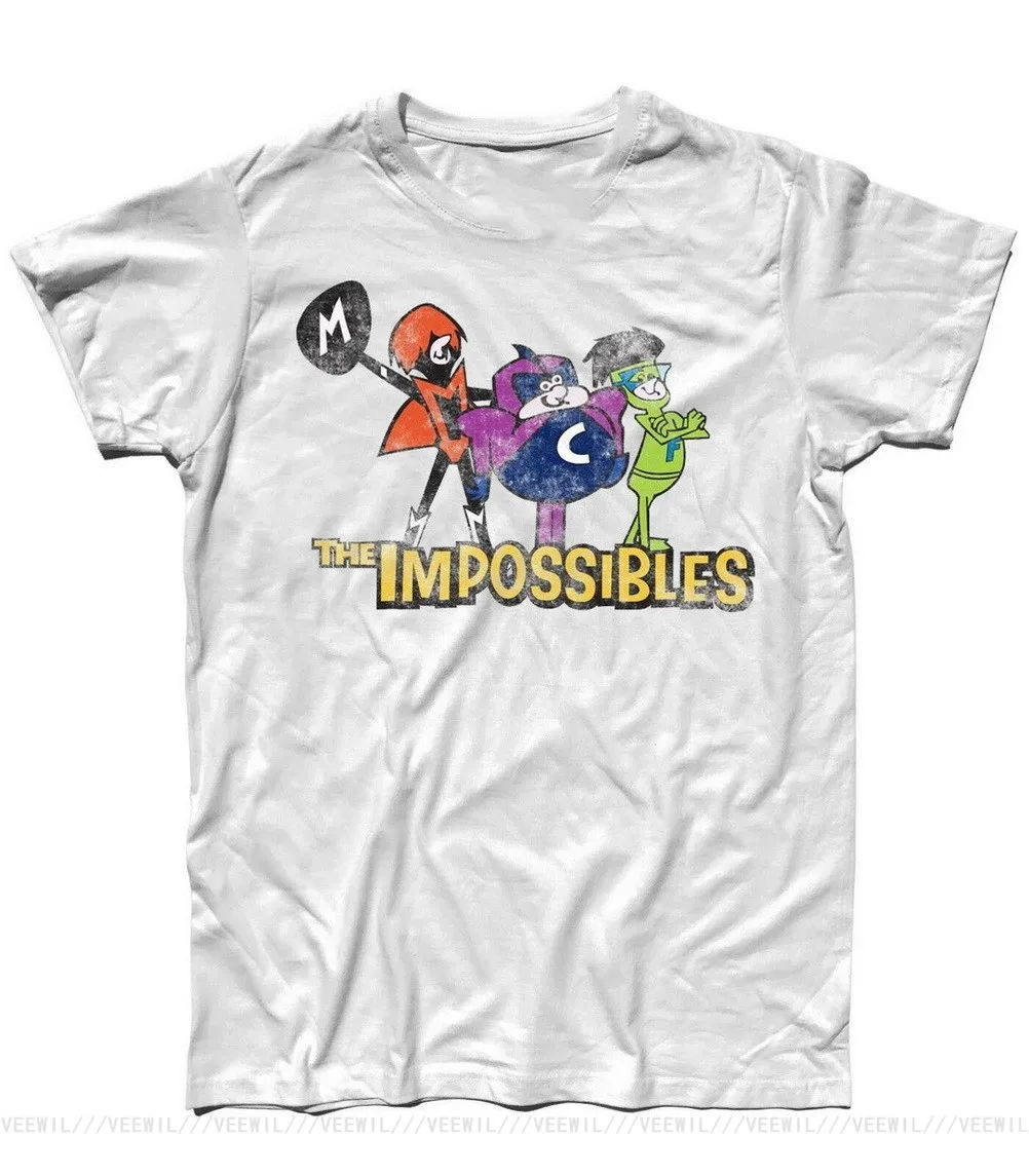 

T-Shirt Uomo Gli Impossibili The Impossibles Multi Man Coil Man Fluid Man Cotton Cool Gift Personality Tee Shirt