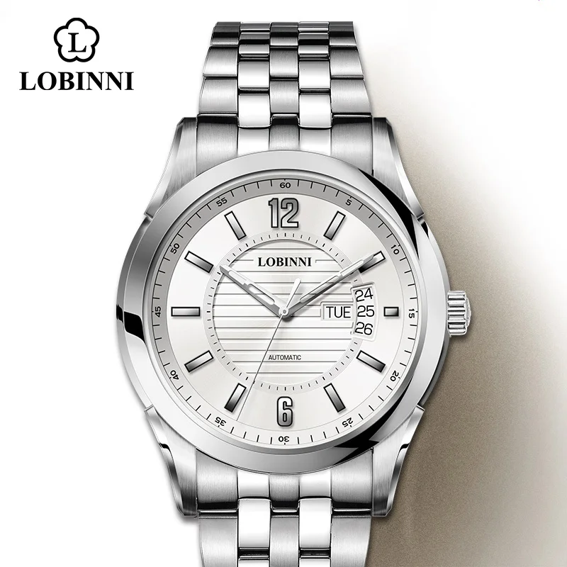 Швейцарские роскошные Брендовые мужские часы водонепроницаемые до 50 м Мужские