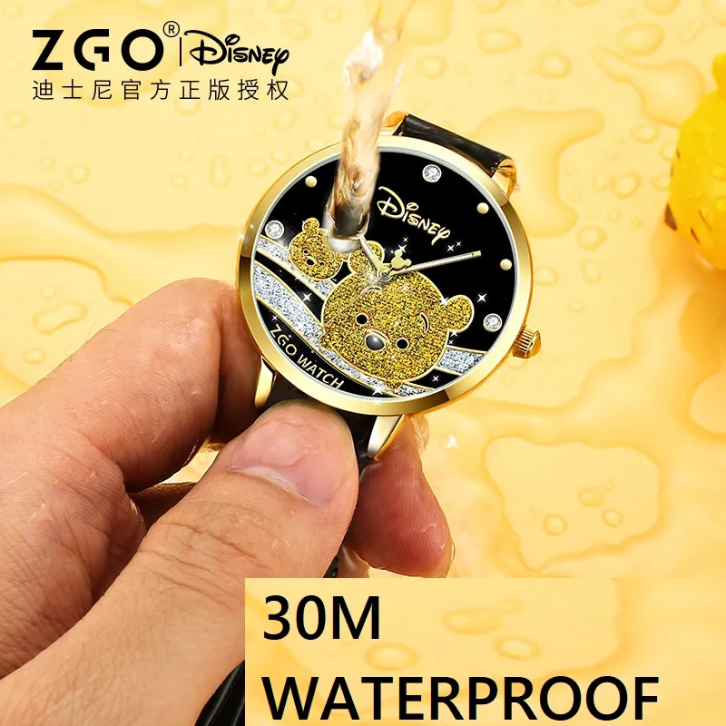 Disney официальные с Винни пухом для м/ф Пуха и пчела вращающийся дети кварцевые