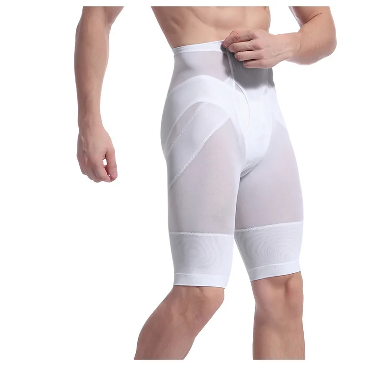NY025 стиль Мужские ягодицы подтягивающие пластиковые ноги формирующие Slim Fit Короткие Формирующие брюки