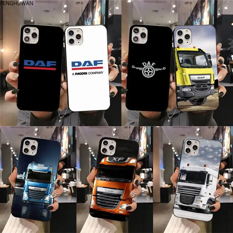 Чехол для телефона DAF Truck iphone 12 pro max 11 XS MAX 8 7 6 6S Plus X 5S SE 2020 XR|Бамперы| |