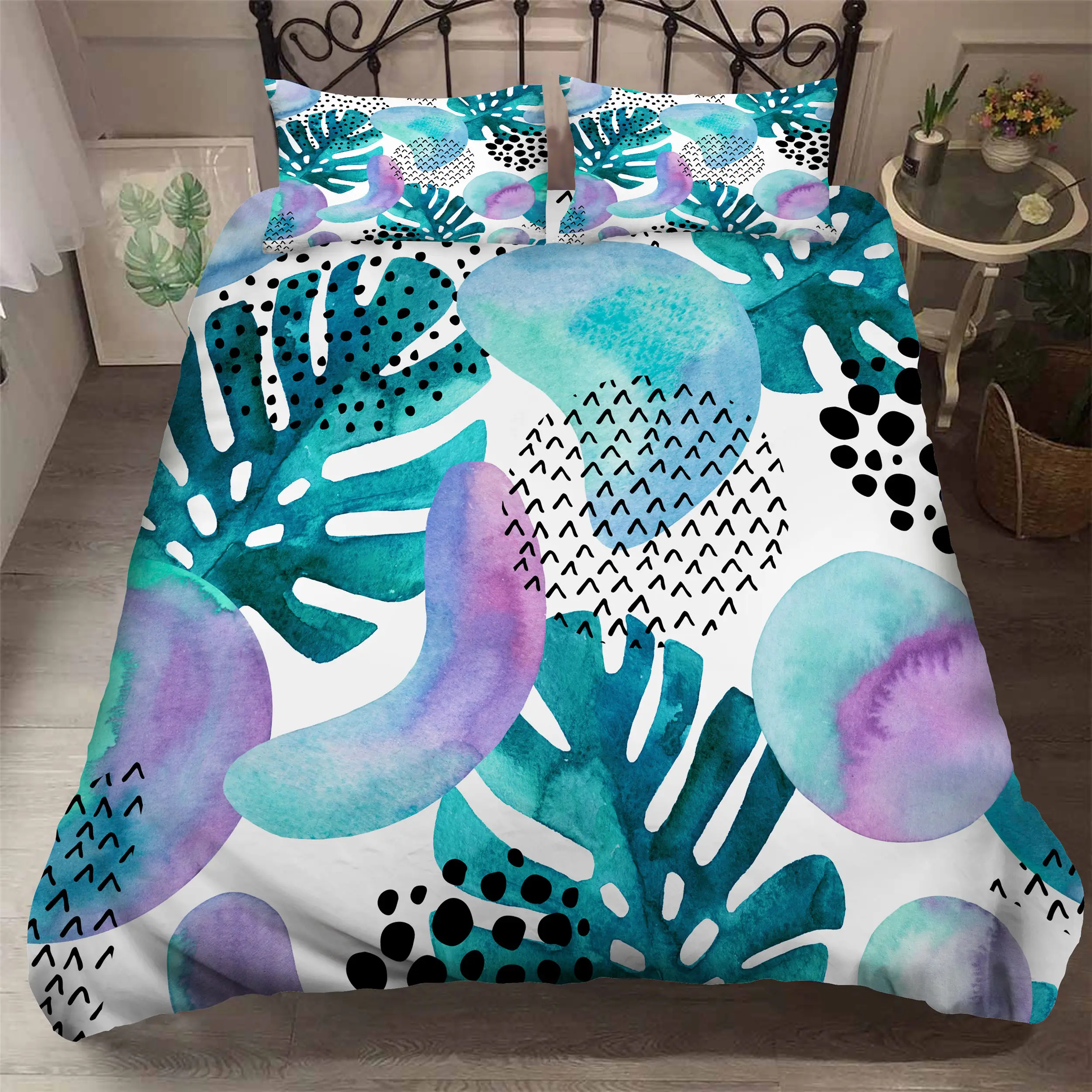 Comprare Set Biancheria Da Letto Con Stampa 3D HD Personalizzato/King/europa/USA, Set Copripiumino Doppio/King, Trapunta/coperta Set Lenzuola Nordic Cactus