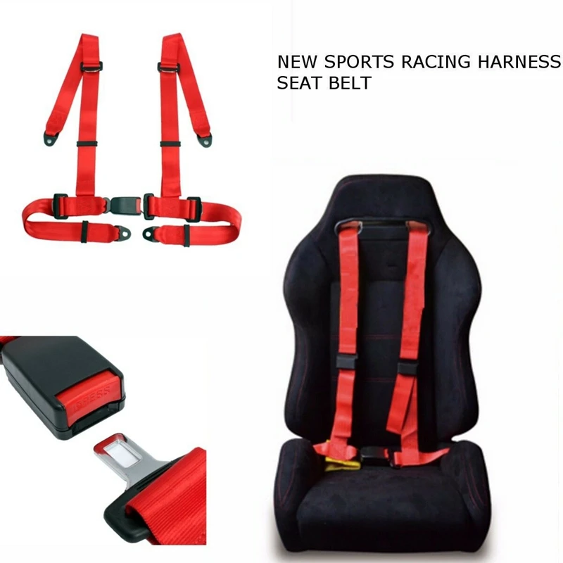 4 точки спортивный гоночный предохранительный ремень безопасности крепления
