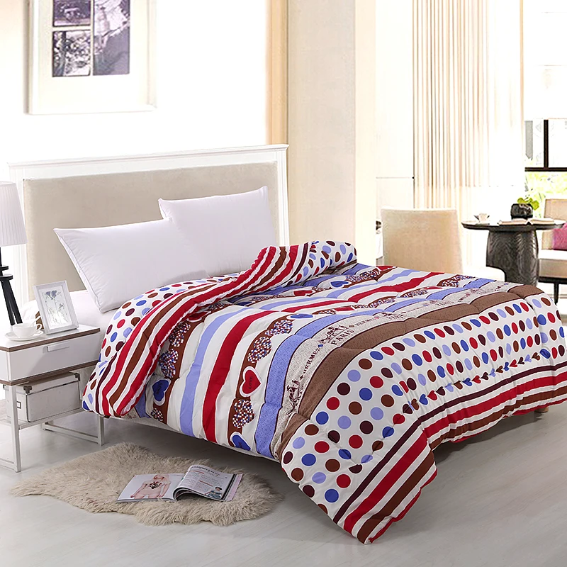

Summer/Winter Blanket Bedding Comforter Filler Luxury Printed Thicken Warm Comforter High Quality Cotton Patchwork Quilt Duvet