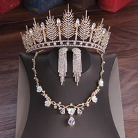 luxury 2021 wedding headpieces bridal tiara quinceanera rhinestone dress crown head pieces crystal headbands hair accessories