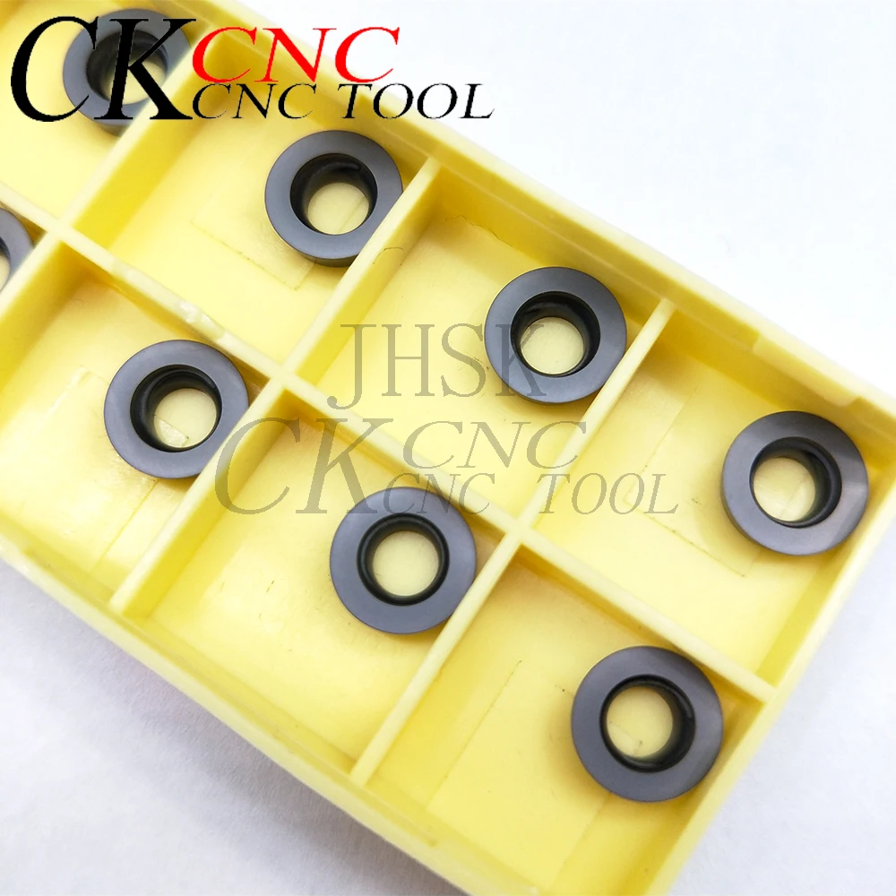 

10pcs RPMT1003M0-TT LF6018 carbide milling inserts RPMT1003-M0-TT LF6018 Superior quality Milling cutter blade turning tools