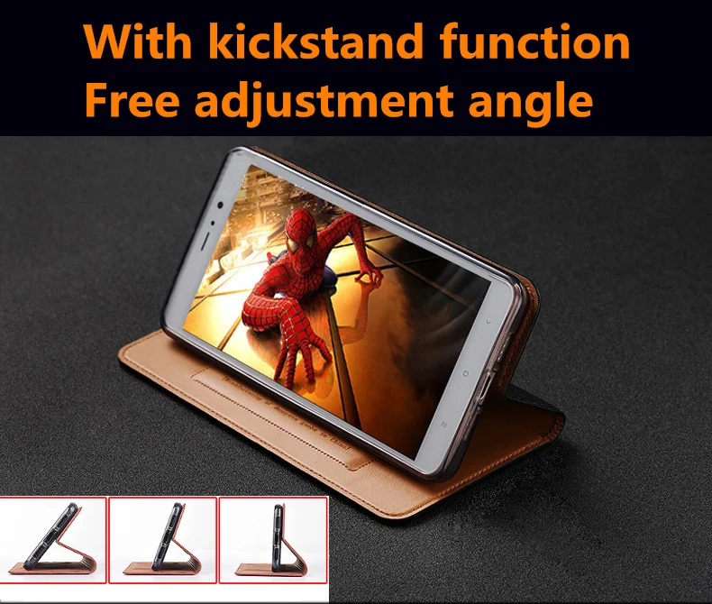 Магнитный флип-чехол из натуральной кожи с держателем для карт VIVO IQOO 3 чехол