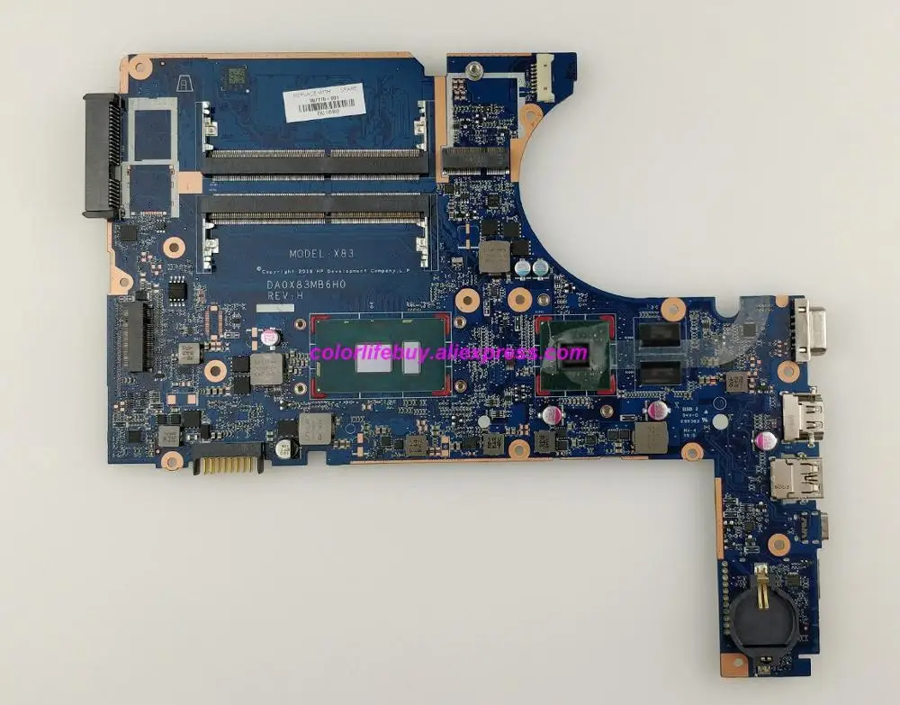 

Genuine 907715-001 907715-601 DA0X83MB6H0 w i7-7500U CPU w 2G Vram Laptop Motherboard for HP ProBook 450 470 G4 Notebook PC