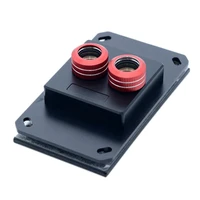 computer cpu water cooling head amd pooc jet type black pom upper cover applicable scope am2am3am3am4