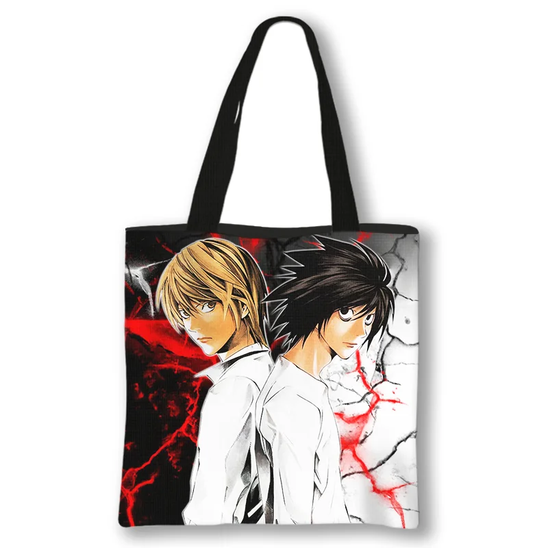 Аниме Death Note сумки для покупок японская манга светильник Ягами L Shinigami Ryuk
