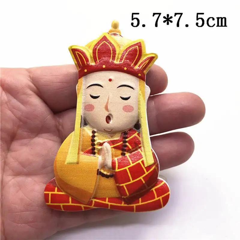 3D Мультяшные фигурки Магнитные фото на стену милые сувенирные подарки декор для