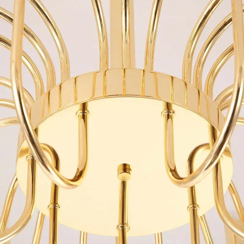

Nordic Gold Led Chandeliers Modern Living Room Home Decor Lighting Glass Lamp Shade Light Fixtures Bedroom Kitchen Iron G9