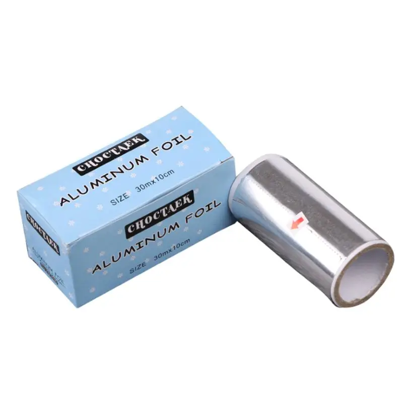 Художественная Толстая алюминиевая фольга для ногтевого дизайна фототерапия