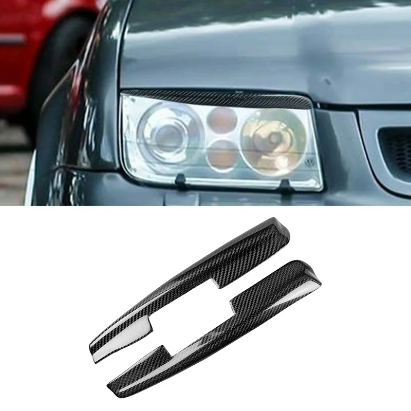 

Jetta Bora 4 MK4 1999-2004 carbon fiber automotive eyelashes for headlamp goggles