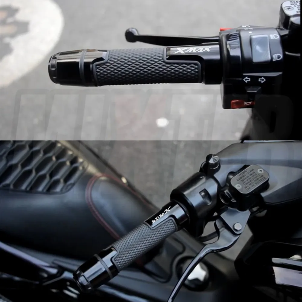 Мотоциклетные противоскользящие рулевые рукоятки 7/8 22 мм для YAMAHA X-MAX 125 250 300 XMAX155