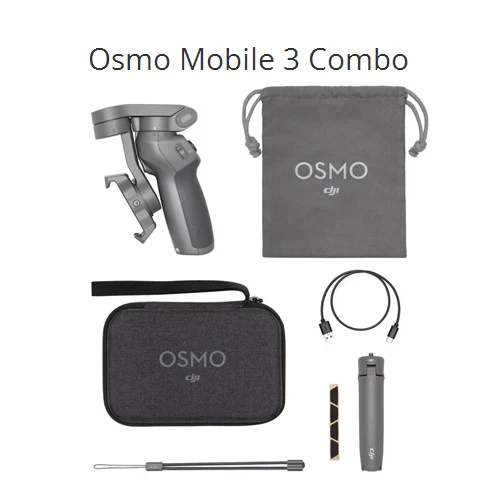 DJI Osmo Mobile 3 Combo складной карданный спортивный режим Быстрый рулон управление жестами ActiveTrack 3,0 Osmo Mobile 3 в - Цвет: Osmo Mobile 3 Combo
