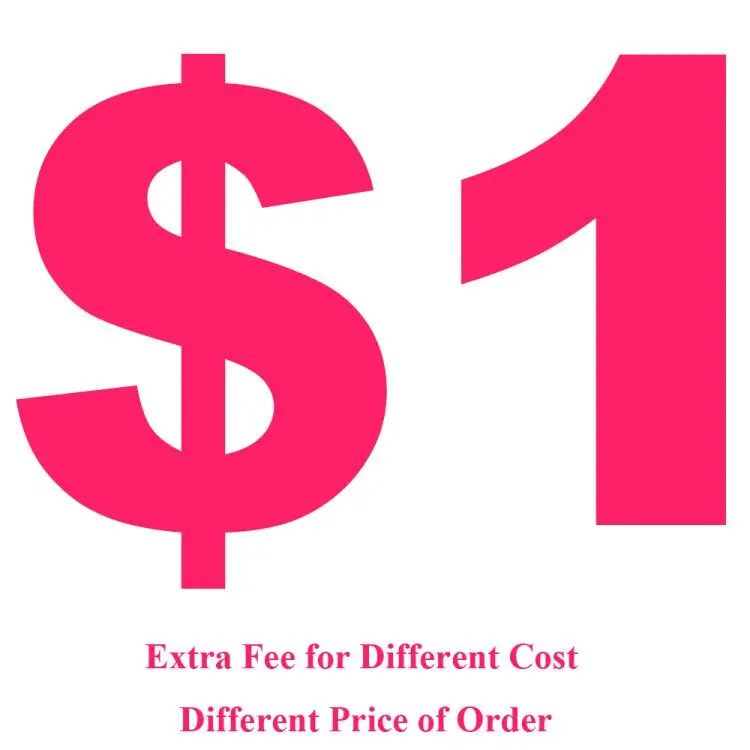

Shipping fee and extra