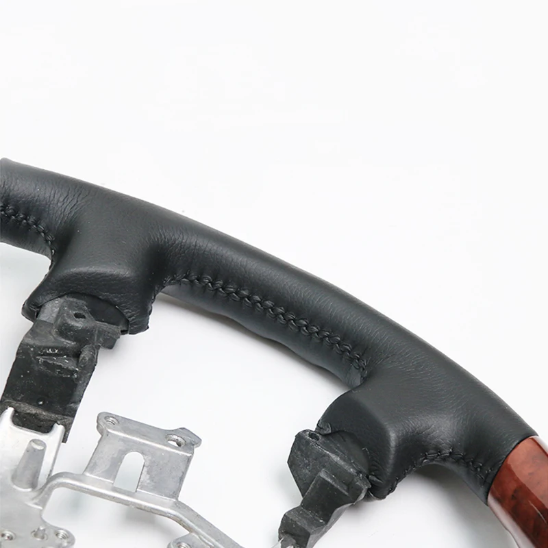 

Wooden Steering Wheel Gear Shift Knob For Toyota Land Cruiser Prado 120 FJ120 2003 2004 2005 2006 2007 2008 2009 Accessories