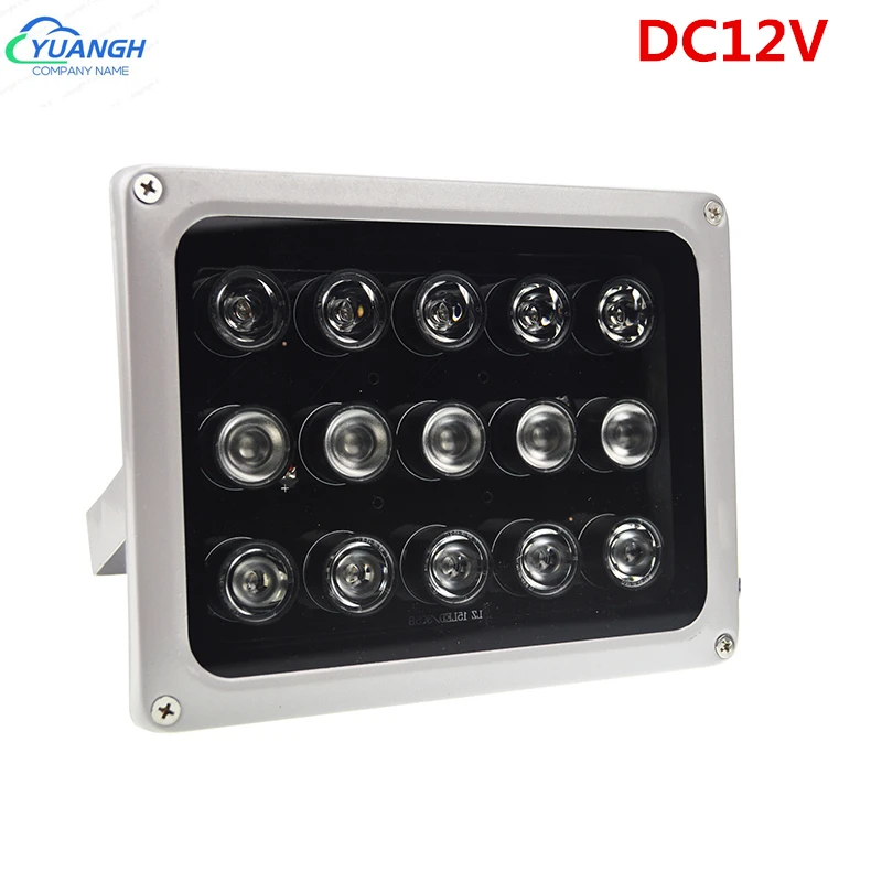 

CCTV IR Fill Light DC 12V 15Pcs Leds Illuminators Outdoor Infrared Lamp Night-vision CCTV Leds For Surveillance Security Camera