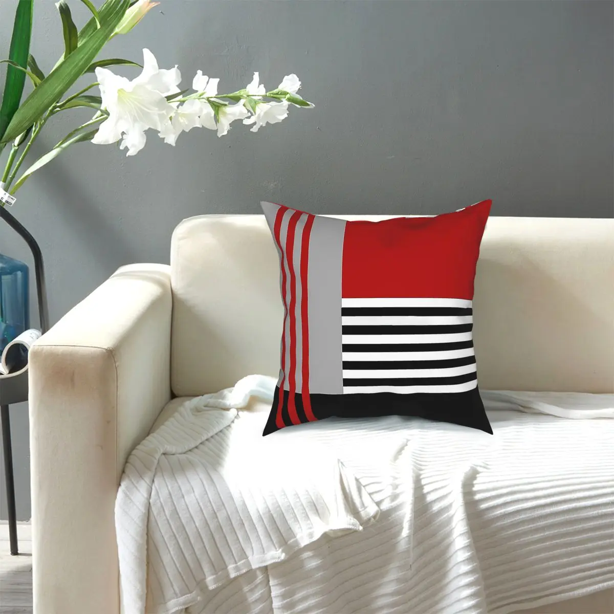 

Colorful Geometry Weud2nqazag0 Nordic Art Style Throw Pillow Cover Polyester Throw Pillow Customized Cushion Covers