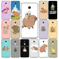 maiyaca capybara cute animal cartoon phone case for redmi note 8 7 9 4 6 pro max t x 5a 3 10 lite pro