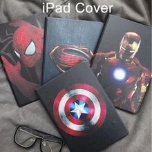 Marvel Iron Man Cover for IPad 10.2 2019 for IPad Mini 1 2 3 Case for 9.7 2017 2018 IPad Air 1 2 9.7 Tablet Soft Funda